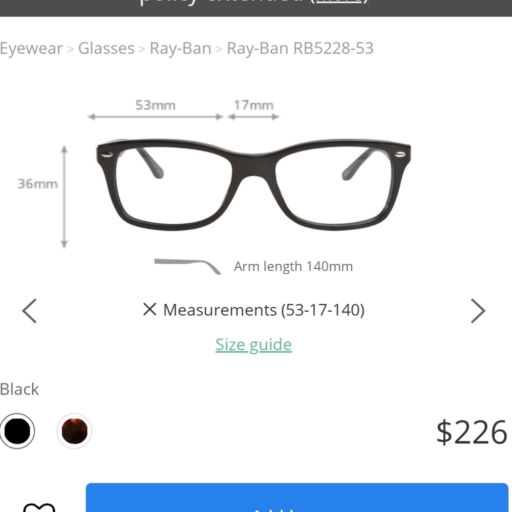 ray ban seeing glasses - Picture 5 of 5